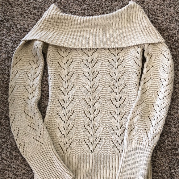 Wet Seal Sweaters - Cream Sweater